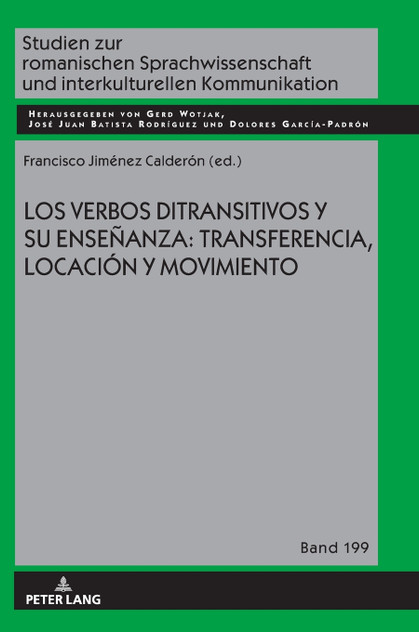 Los verbos ditransitivos y su enseñanza Los verbos ditransitivos y su enseñanza
