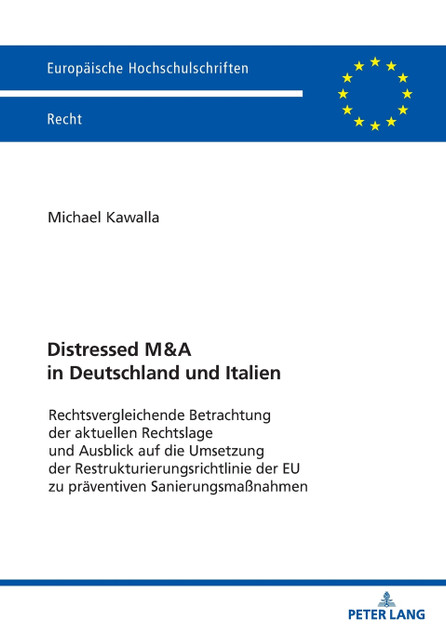 Distressed M&A in Deutschland und Italien Distressed M&A in Deutschland und Italien