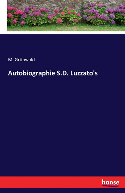 Autobiographie S.D. Luzzato's