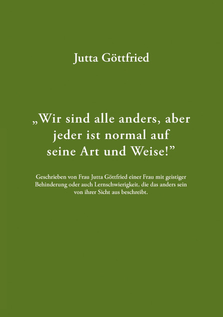 Wir sind alle anders, aber jeder ist normal auf seine Art und Weise! Wir sind alle anders, aber jeder ist normal auf seine Art und Weise!