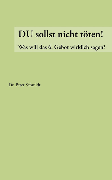 Du sollst nicht töten ! Du sollst nicht töten !