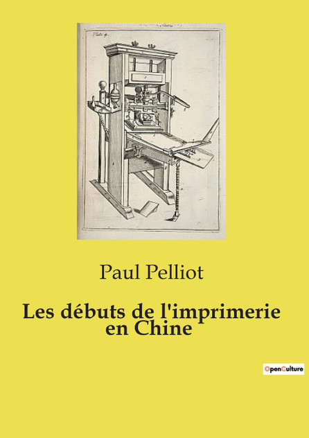 Les débuts de l'imprimerie en Chine