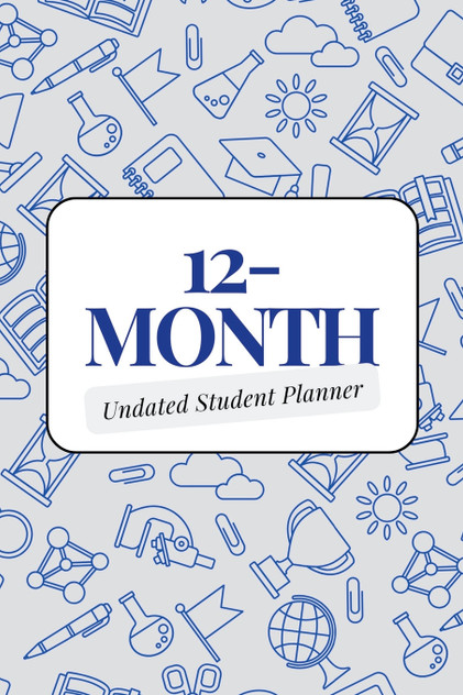 12-Month Undated Student Planner 12-Month Undated Student Planner