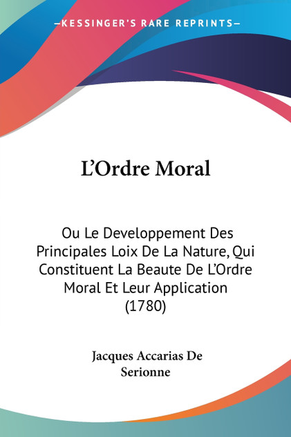 L'Ordre Moral L'Ordre Moral