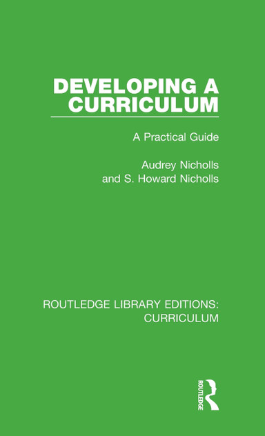Developing a Curriculum Developing a Curriculum