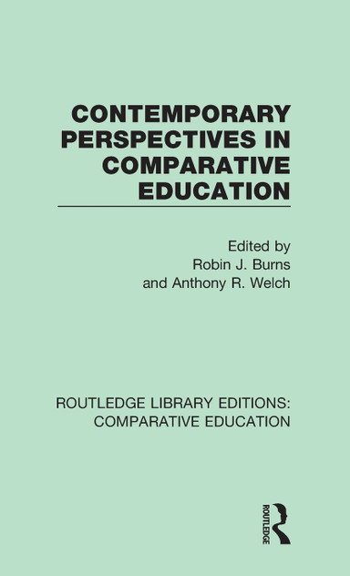 Contemporary Perspectives in Comparative Education Contemporary Perspectives in Comparative Education