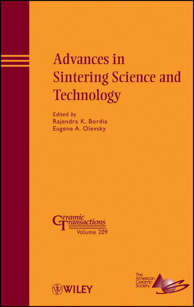 Advances in Sintering Science and Technology Advances in Sintering Science and Technology