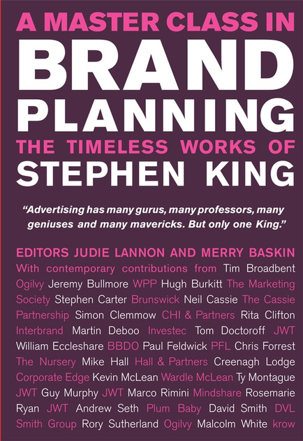 A Master Class in Brand Planning A Master Class in Brand Planning
