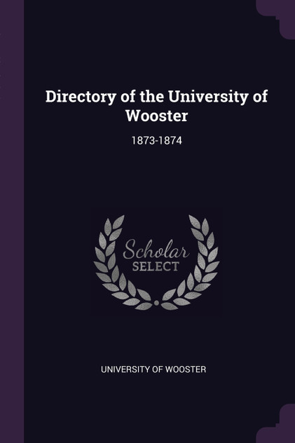 Directory of the University of Wooster Directory of the University of Wooster