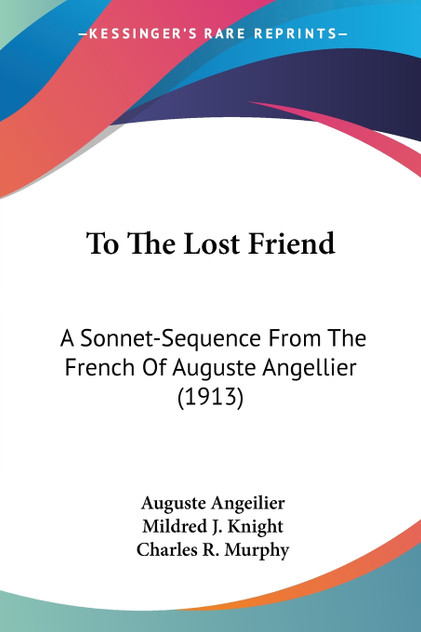 To The Lost Friend To The Lost Friend