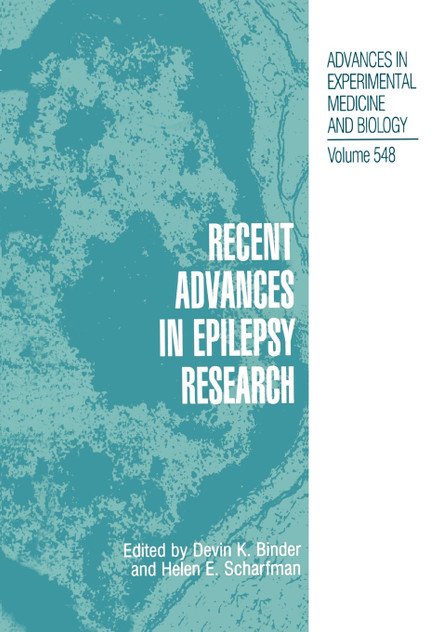 Recent Advances in Epilepsy Research Recent Advances in Epilepsy Research