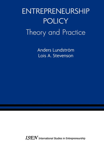 Entrepreneurship Policy Entrepreneurship Policy