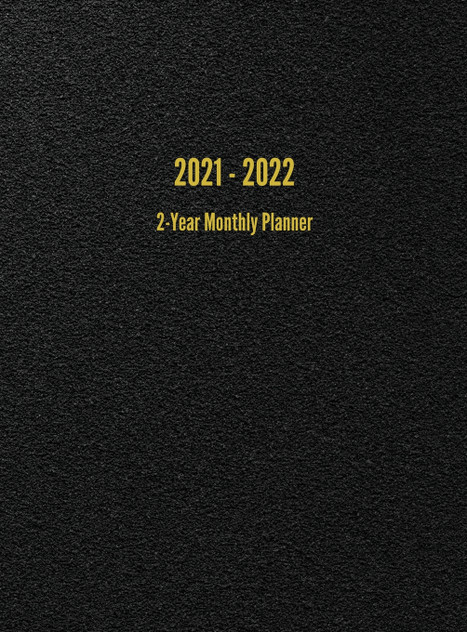 2021 - 2022 2-Year Monthly Planner