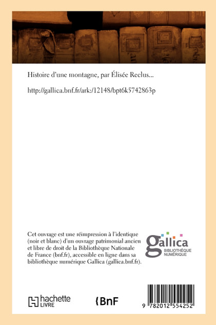 Histoire d'une montagne, (Éd.1882)