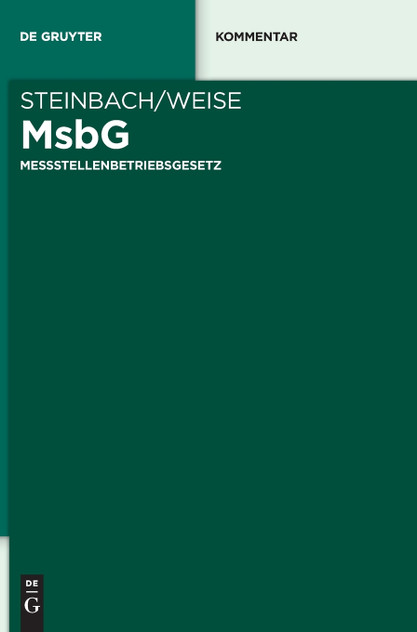 Messstellenbetriebsgesetz