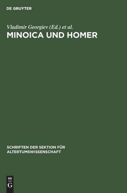 Minoica und Homer