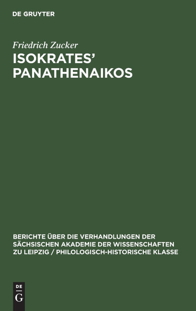 Isokrates' Panathenaikos