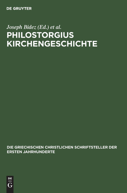 Philostorgius Kirchengeschichte