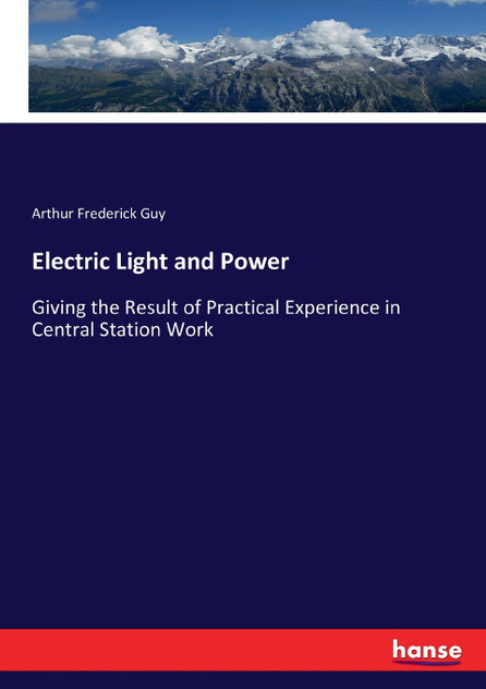 Electric Light and Power Electric Light and Power