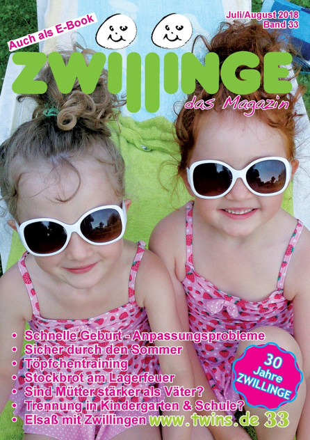 Zwillinge - das Magazin Juli/August 2018 Zwillinge - das Magazin Juli/August 2018