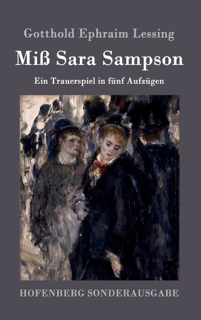 Miß Sara Sampson Miß Sara Sampson