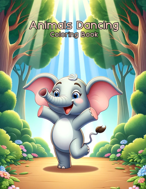 Animals Dancing Coloring Book Animals Dancing Coloring Book