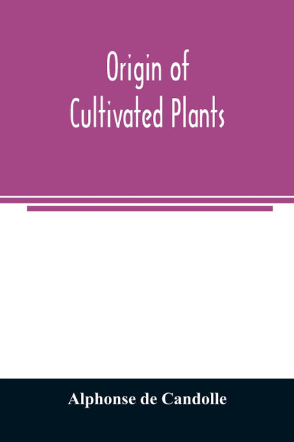 Origin of cultivated plants Origin of cultivated plants