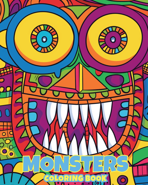 Monsters - Coloring book Monsters - Coloring book