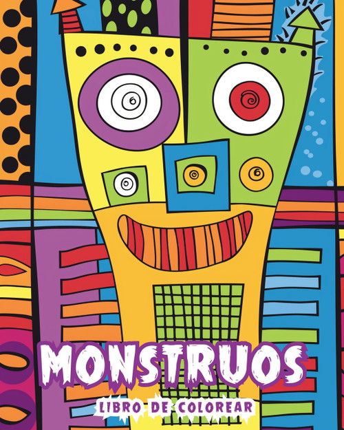 Monstruos - Libro de Colorear Monstruos - Libro de Colorear