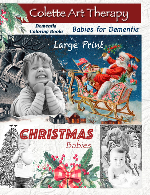 Dementia Coloring Books Christmas Babies Dementia Coloring Books Christmas Babies