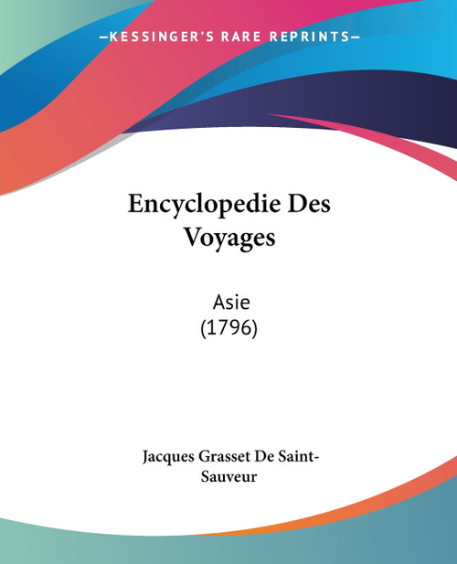 Encyclopedie Des Voyages