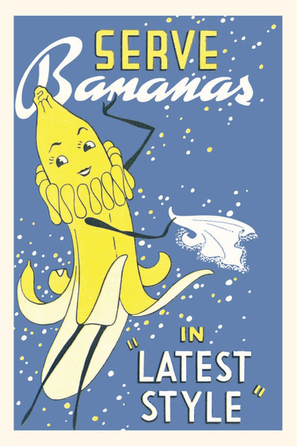Vintage Journal Serve Bananas in Latest Style Vintage Journal Serve Bananas in Latest Style