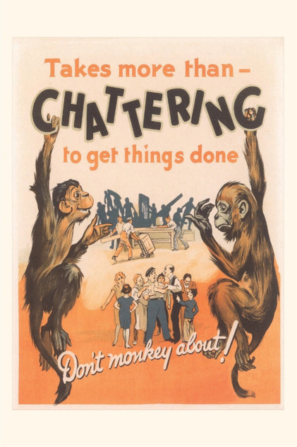 Vintage Journal Don't Monkey About Vintage Journal Don't Monkey About