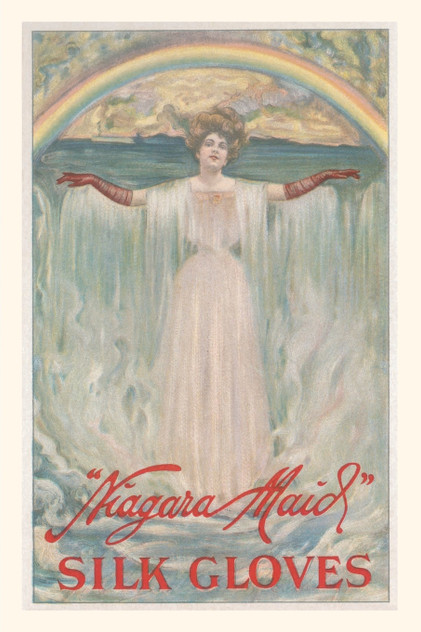 Vintage Journal Ad for Silk Gloves