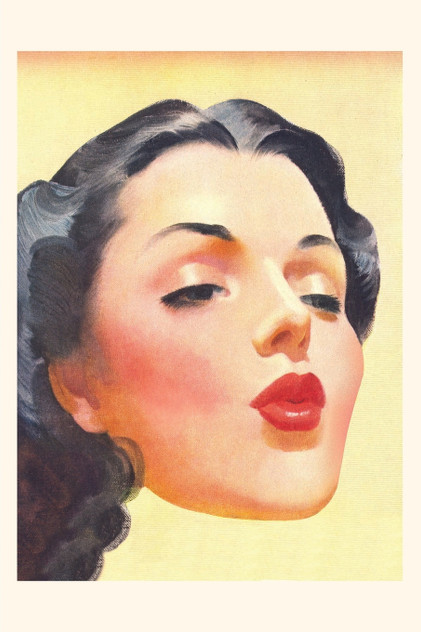 Vintage Journal Red Lips Vintage Journal Red Lips
