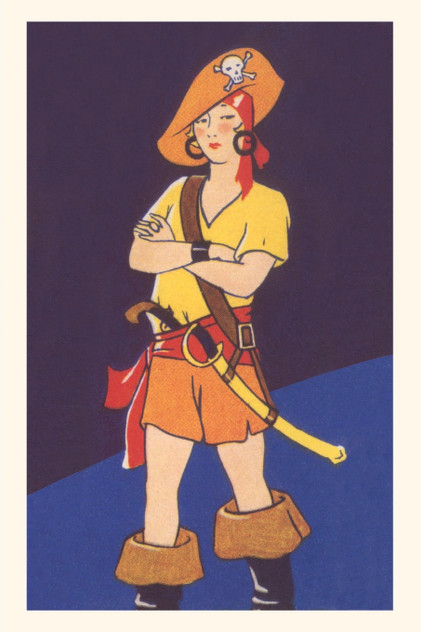 Vintage Journal Woman Pirate Vintage Journal Woman Pirate