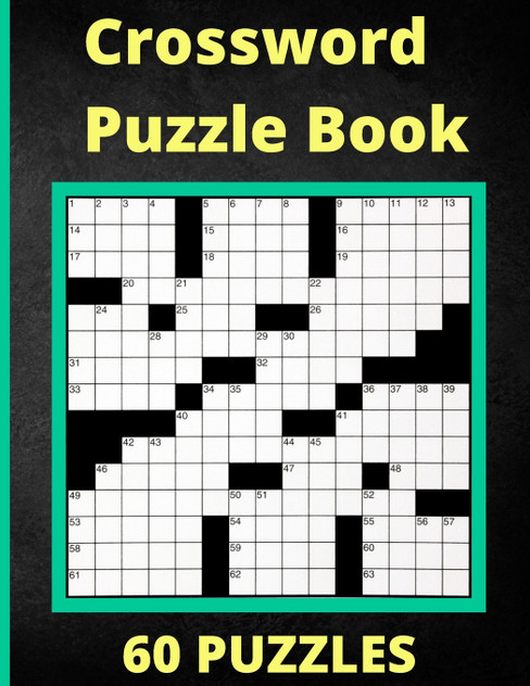 Crossword Puzzle Book 60 Puzzles