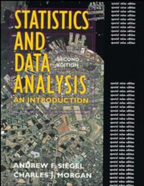 Statistics and Data Analysis Statistics and Data Analysis