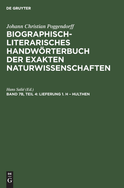 Lieferung 1. H - Hulthen Lieferung 1. H - Hulthen