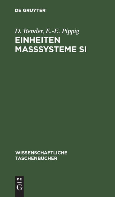 Einheiten Maßsysteme SI Einheiten Maßsysteme SI