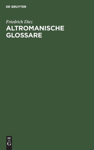 Altromanische Glossare