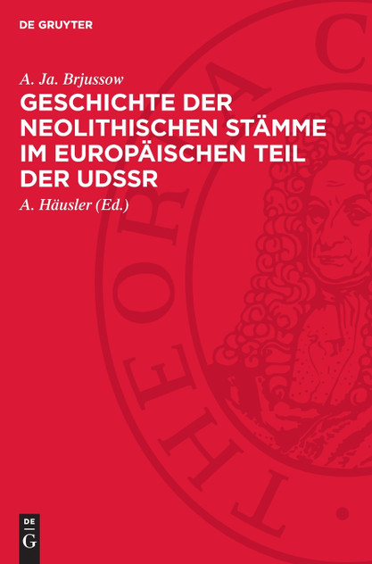 Geschichte der neolithischen Stämme im europäischen Teil der UdSSR