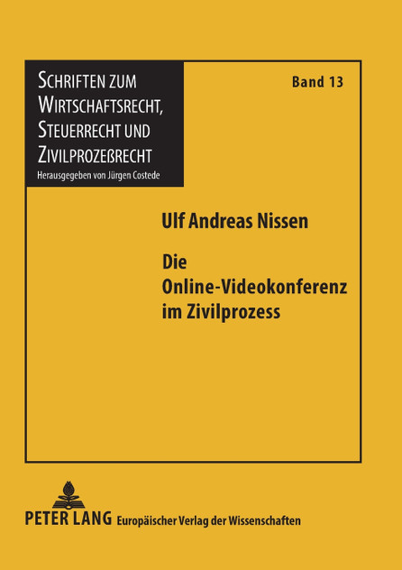 Die Online-Videokonferenz im Zivilprozess Die Online-Videokonferenz im Zivilprozess