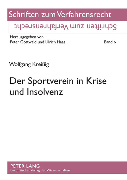 Der Sportverein in Krise und Insolvenz