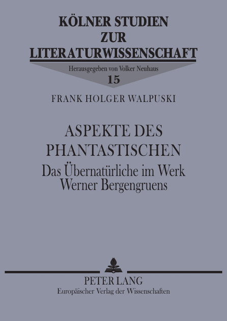 Aspekte des Phantastischen