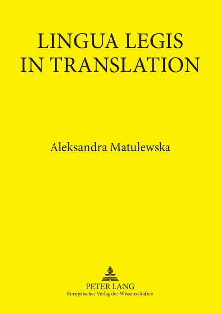 Lingua Legis in Translation