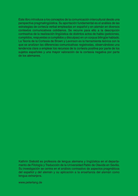 Actos de habla y cortesía verbal en español y en alemán Actos de habla y cortesía verbal en español y en alemán