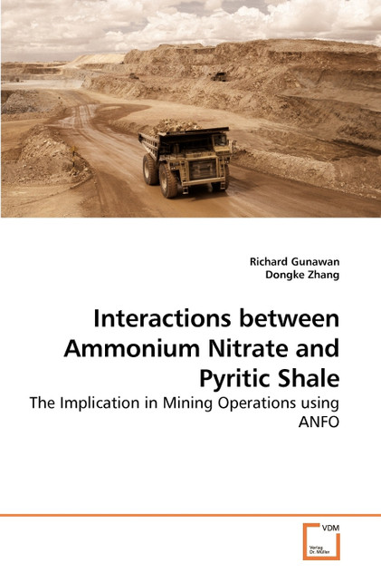 Interactions between Ammonium Nitrate and             Pyritic Shale