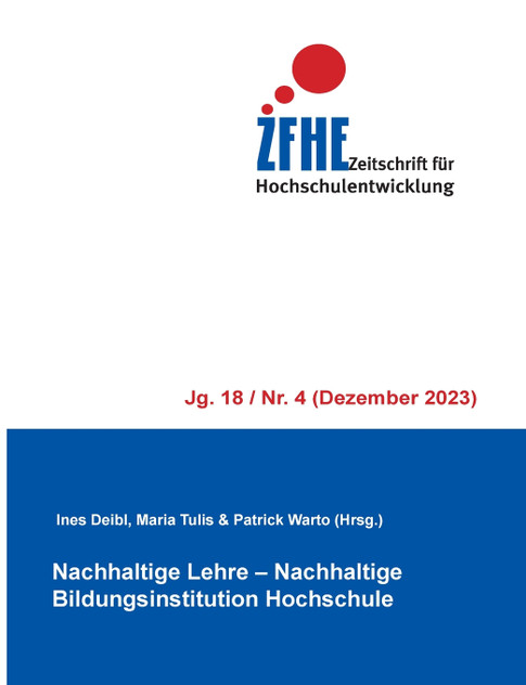 Nachhaltige Lehre - Nachhaltige Bildungsinstitution Hochschule Nachhaltige Lehre - Nachhaltige Bildungsinstitution Hochschule