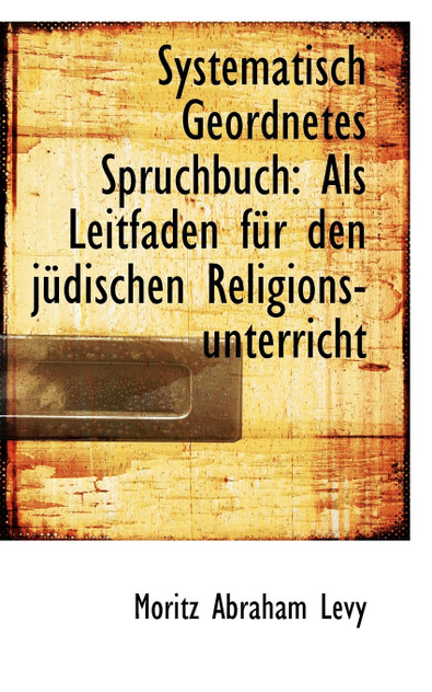 Systematisch Geordnetes Spruchbuch